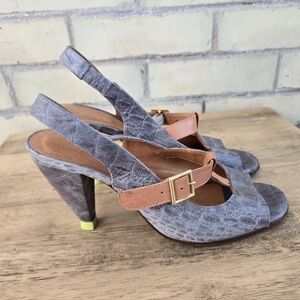 Chie Mihara Peep Toe Sandals